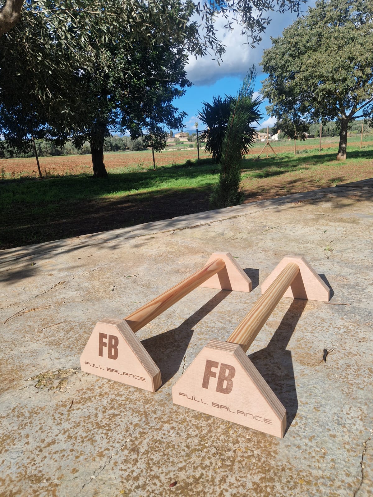 Paralela Élite Grande Madera (58 cm)