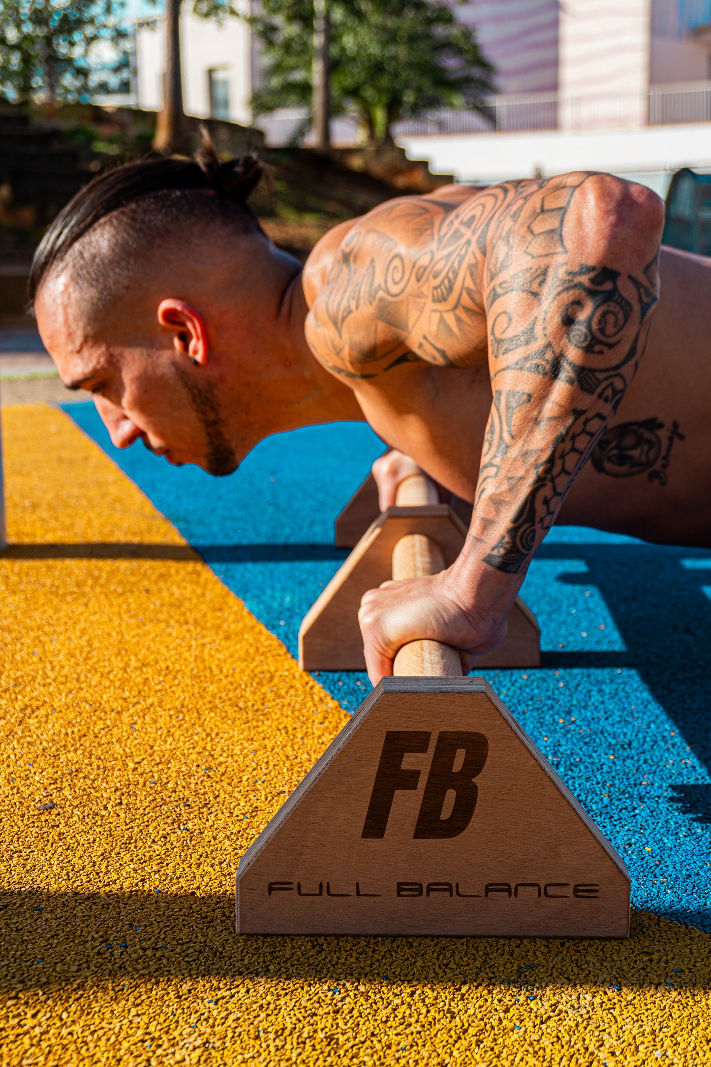 Paralela Élite Grande Madera (58 cm)